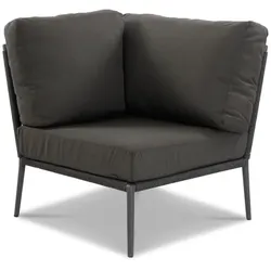 Musterring Gartensofa-Modul Ibiza Aluminium Grau