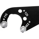 Wolfcraft GmbH Wolfcraft Flanschschlüssel gerade 30/35 mm