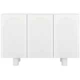 skandica Sideboard 135,7 x 90,6 cm Weiß