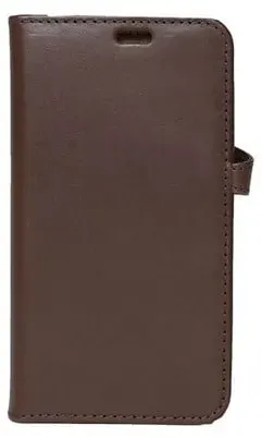 Leather Wallet for iPhone 12 Mini - Brown