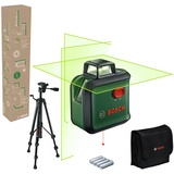 Bosch Kreuzlinien-Laser AdvancedLevel 360 Set, Stativ - im eCommerce-Karton