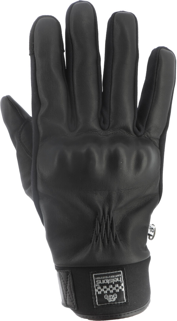 Helstons Justin Motorfiets handschoenen, zwart, L