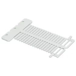 Wago 211-120 Einsteckschild, für Plotter IP200, für die Verwendung in Tüllen, weiß 211120 - 30 Stück