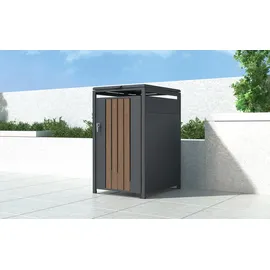 Konifera Mülltonnenbox Bilbao 68 x 80 x 117 cm grau