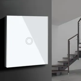 Maclean Brackets Lichtschalter MCE710W 1-Fach Touch Wechselschalter