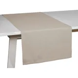 PICHLER Tischläufer, Sand, Uni, rechteckig, 50x150 cm, Wohntextilien, Tischwäsche, Tischläufer