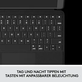 Logitech Folio Touch für iPad Air 4 Gen oxford grey Deutsch QWERTZ