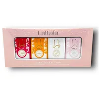 Lattafa Yara Mini Collection Yara Eau de Parfum 5 ml + Yara Candy Eau de Parfum 5 ml + Yara Tous Eau de Parfum 5 ml + Yara Moi Eau de Parfum 5 ml Geschenkset