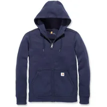 CARHARTT Clarksburg Zip SWEATSHIRT - navy - XS