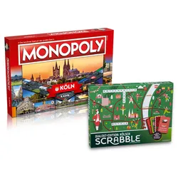 Monopoly Köln  + Scrabble Dialekt-Edition: Kölsch