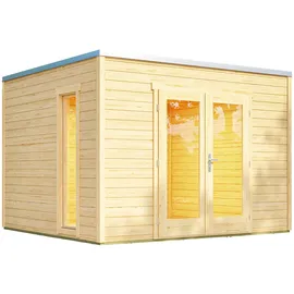 Weka Designhaus P285 3 x 2,52 m Beige
