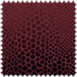 AKTION Trevira CS Velours de Géne Möbelstoff Fancy Odetta Bordeaux