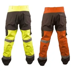 Neo Tools Softshell-warnschutzhose mit Reflektionsstreifen neongelb Xxl