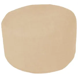 Linke Licardo Pouf Polyester 47 x 34 x 47 cm Beige/Braun