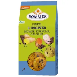 Sommer Dinkel Cookies Ingwer 150 g