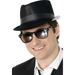 Rock & Roll Fedora Hut Schwarz - OS