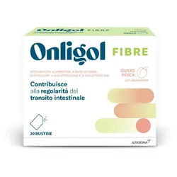Onligol Ballaststoff-Sachets Pfirsich-Geschmack