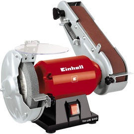 Einhell Stand-Bandschleifer TH-US 240 (240 W, inkl. Grobschleifscheibe und Schleifband, Scheibendurchmesser 150 mm, Schleifband 50x686 mm)