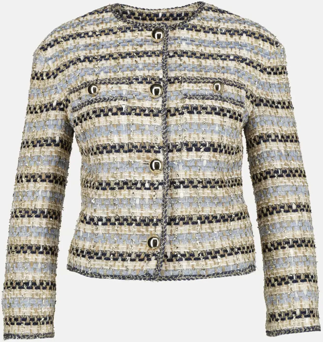 Bouclé-Jacke Sumira Mehrfarbig 2