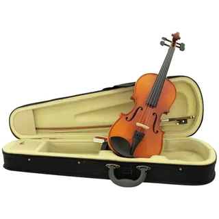 Dimavery Violine mit Bogen, im Case