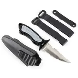 Cressi Erwachsene Tauchermesser Grip, Schwarz, Uni, RC559400