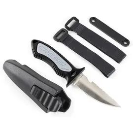 Cressi Erwachsene Tauchermesser Grip, Schwarz, Uni, RC559400
