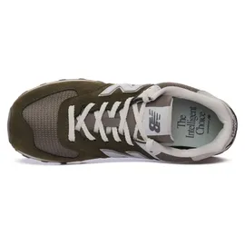 New Balance 574 Herren Calcium / Dark Silver Metallic 43
