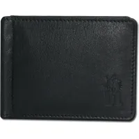 Drachenleder Bastian Portemonnaie Herren schwarz