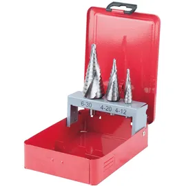 KS Tools HSS Co Stufenbohrer-Satz 3-tlg