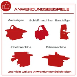 SCHEPPACH Absauganlage PX-AS-100 Practixx 1200W | 215 m3/h | 65L Behälter