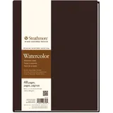 Strathmore 400 Watercolour Skizzenbuch - P467-8-4, 48 Blatt, 21,6 x 27,9 cm, 300 g/m2, Naturweiß
