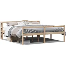 vidaXL Seniorenbett 180 x 200 cm Braun