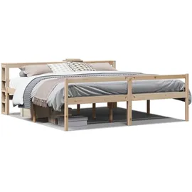 vidaXL Seniorenbett 180 x 200 cm Braun