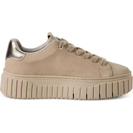 TAMARIS Damen Schnürer Leder braun 40