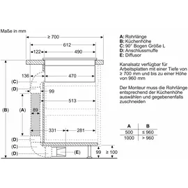 Siemens ED877HQ26E - iQ500, Kochfeld mit Dunstabzug (Induktion), 80 cm, mit Rahmen, aufliegend