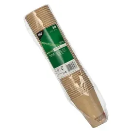 Papstar Pappbecher 0,2 l Braun 1000 St.