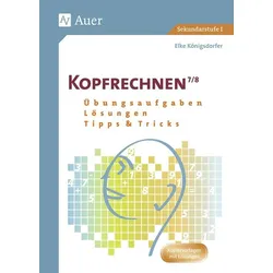 Kopfrechnen Klasse 7/8