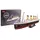 EXPLORA SCIENCES EXPLORA - Titanic Schiff - Leuchtende 3D-Puzzles - 540051 - 266 Teile - Level 8 - Ohne Kleber oder Schere - Bildungs - Konstruktionsspiel - Kinder Geschenk - Modell - Passagierschiff - Ab 8 Jahren
