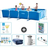 Rechteckiger Frame Pool - 450x220x84 Cm - 7-teilig  S165
