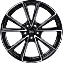 mam wheels A5 8,0 x 19 5 x 112 ET30 MB66,6 Schwarz Poliert