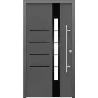 Splendoor Thermospace Haustür Berlin Prime Anthr.-Schwarz 210x110 cm R