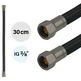 Tucai Flexschlauch DN8 IG/IG 3/8" SCHWARZ SCHWARZSTAHL