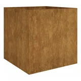 vidaXL Pflanzkübel 80 x 80 x 80 cm Cortenstahl
