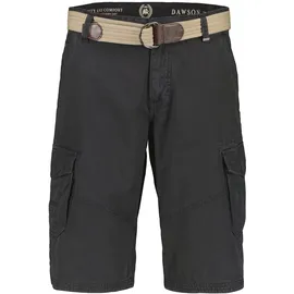 Lerros Unifarbene Cargobermuda mit Gürtel - Dark graphite), - 30