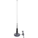 PNI CB-Antenne PNI LED 2000, 90 cm, mit Magnetfuß 145mm, 26-28 MHz, 500 Watt, leuchtet während der Emission