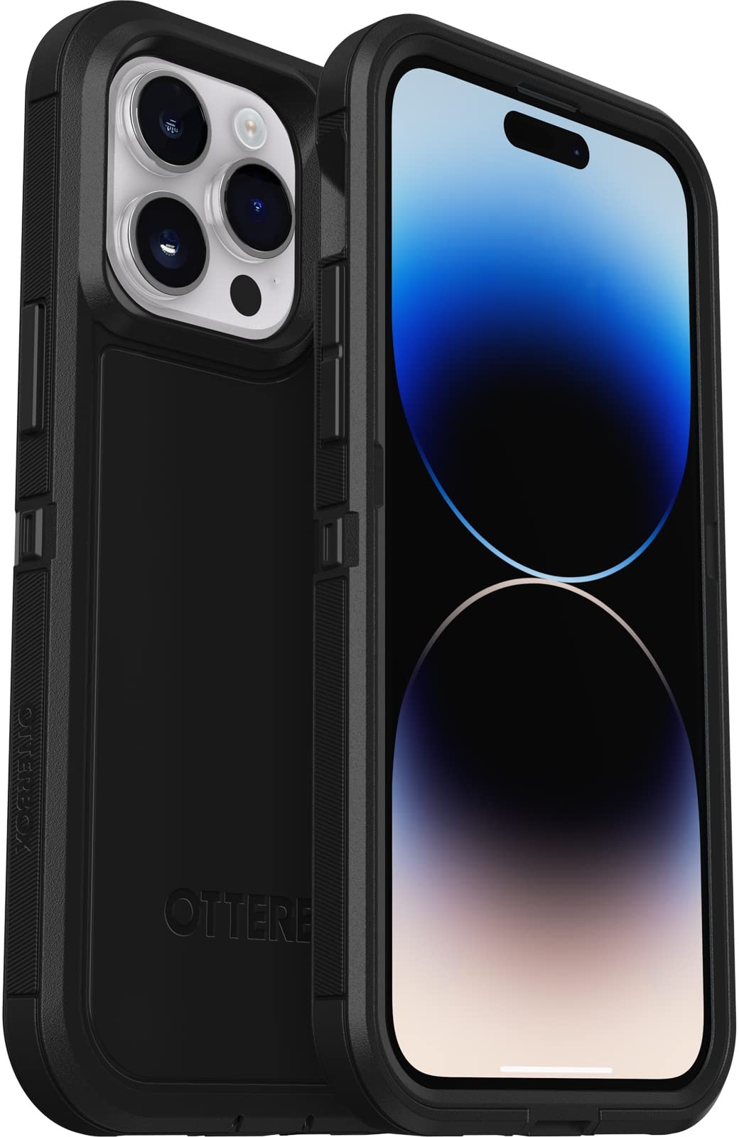 OtterBox Defender XT Hülle für iPhone 14 Pro Max mit MagSafe, stoßfest, ultra-robust, schützende Hülle, 4x getestet nach Militärstandard, Schwarz