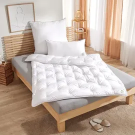 Traumschlaf Faserdecke Down Touch Active leicht, Füllung: 100% Polyester 135x200 cm - weiß