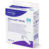 Hartmann Peha-soft nitrile fino puderfrei unsteril Untersuchungshandschuhe Gr. S, 10 Stück
