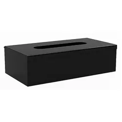 Brillantbad BARK Papiertuchspender Edelstahl Schwarz für Bad & Küche >> freistehend anwendbar