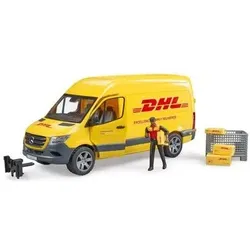 BRUDER 02671 MB Sprinter DHL mit Fahrer